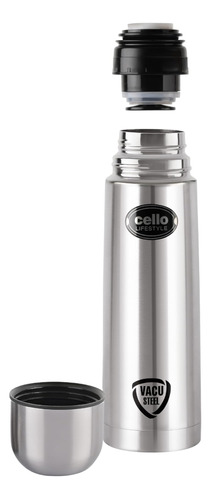 Frasco De Acero Inoxidable Cello Lifestyle, 1000 Ml