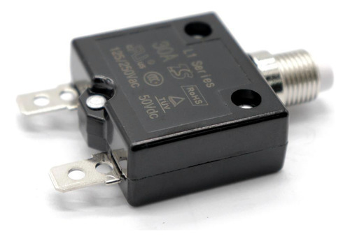 Disyuntor De Circuito Panel Montaje Restaurable Botón