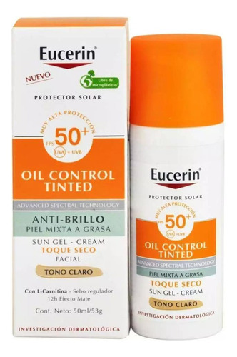 Protector Solar Anti-brillo Spf 50 Eucerin