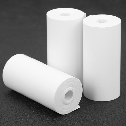 Papel De Impresión Térmica, 3 Rollos, 57x30 Mm, Impresora De