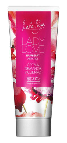 Crema De Cerezas Lady Love X 200grs Lola Puga