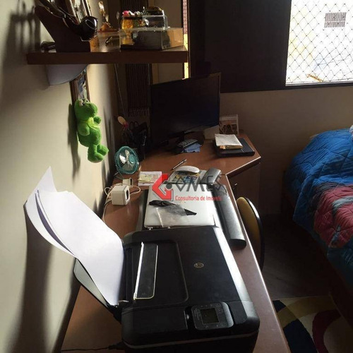 Apartamento À Venda, 101 M² Por R$ 510.000,00 - Vila Euclides - São Bernardo Do Campo/sp - Ap1296