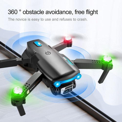 Drone Quadcopter 4k Hd Wifi Fpv 1080p Cámara Con Luces Led