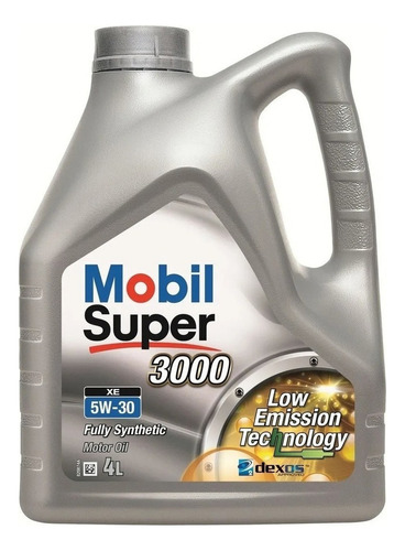 Aceite Motor Mobil Super 3000 5w30 100% Sintetico 4litros