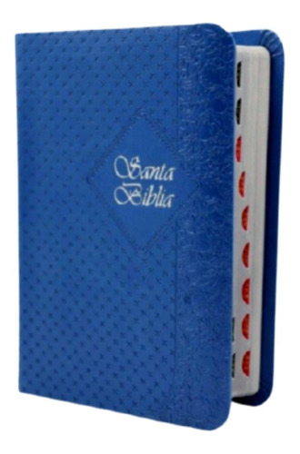 Biblia Bolsillo Color Turquesa Con Indice- Rvr 1960