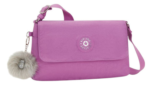Bolsa Kipling Shoulder Gipsie Gg Playfull Pink