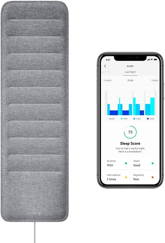 Withings Sleep - Almohada De Seguimiento Del Sueño