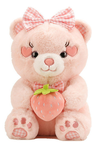 Amor Fresa Oso Peluche Muñeca Regalo De Cumpleaños