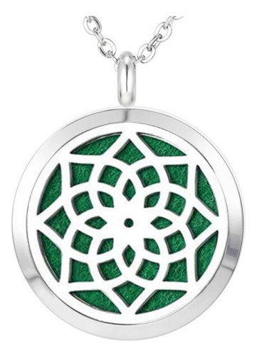 Colar Difusor De Aromas Pessoal Aromático Mandala Horganah