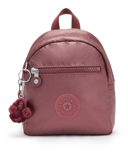 Mini mochila Kipling - Winnifred Dark Maroon Metallic