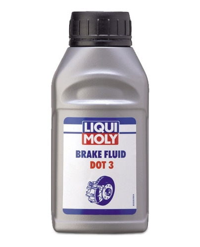 Liquido De Freno Sintetico Liqui Moly 500ml Dot 3