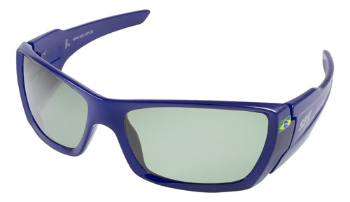 Óculos De Sol Spy 59 - Trucker Polarizado Armação Azul royal Lente G15 Polarizada