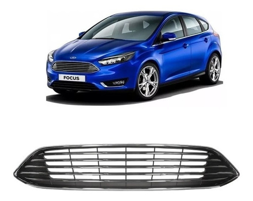 Parrilla Superior Ford Focus Cromada 2015/ 2019