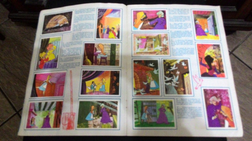 Álbum Cinderela Ed. Vecchi 1978 Completo Colado (Usado)