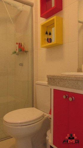 Apartamento Com 3 Dormitórios À Venda, 98 M² Por R$ 790.000,00 - Indaiá - Bertioga/sp - Ap2331