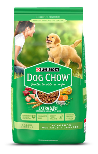 Dog Chow Cachorro Raza Mediana Y Grande 1,5kg