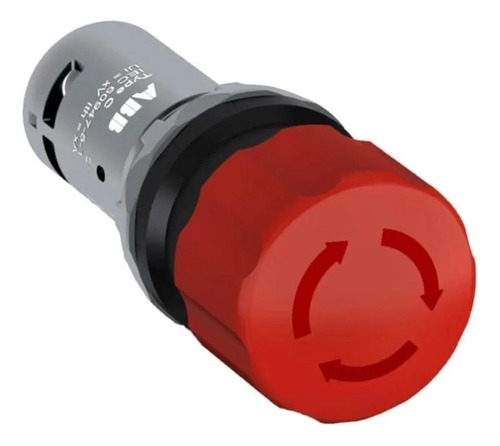 Botao De Emergencia Vermelho Abb 2nf 30mm Ce3t-10r-02