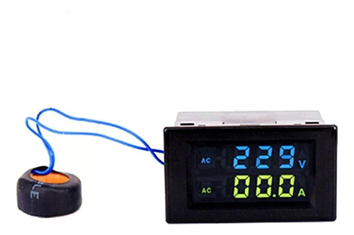 Y) D85-2042a Dual Digital Lcd Display Voltmeter Ammeter