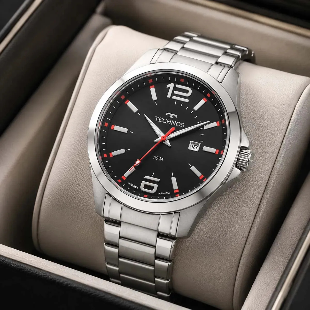 Relógio Masculino Technos Racer Grande 46 Milímetros