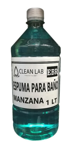 Espuma De Baño X 1 Lt. Fragancia Manzana X Unidad