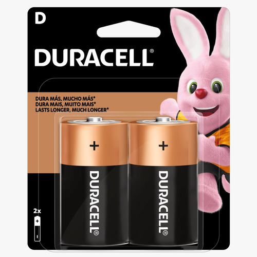 Pilha Duracell Alcalina Grande D Combo C/64 Pilhas 