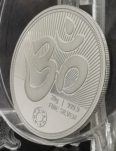 Moneda De 20 Gramos De Plata Internacional Proof 40.7 Mm