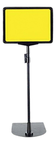 Soporte De Letrero De Piso Ajustable Con Soporte De Marco