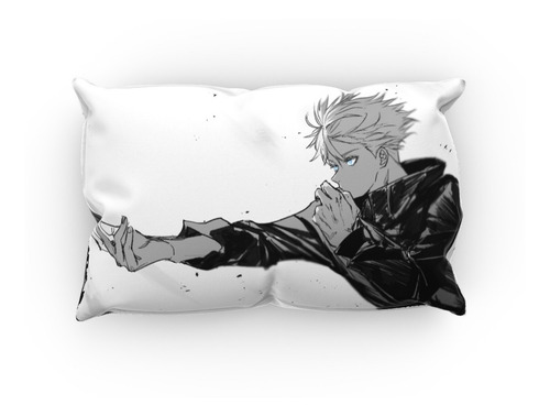 Cojin Almohada Satoru Gojo B/n Jujutsu Kaisen Anime Hogar