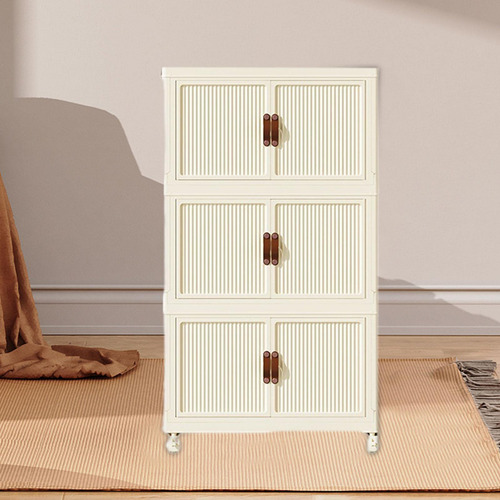 Armario De Almacenaje Plegable, Caja Organizadora L 3 Capas