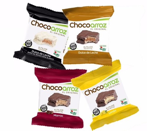 Alfajor Chocoarroz - Caja Por 24 Unidades