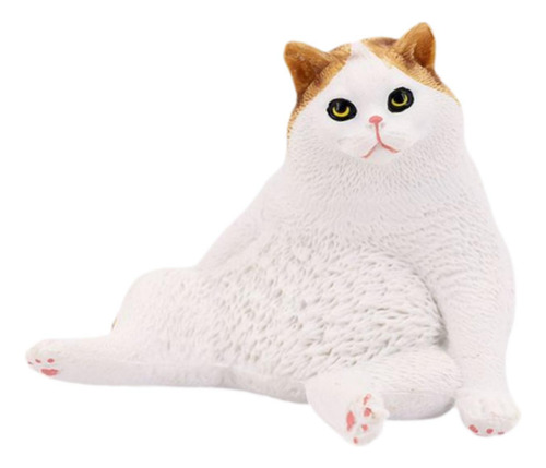 Simulación De Figuras De Gato De Shorthair Gatito Artesanal