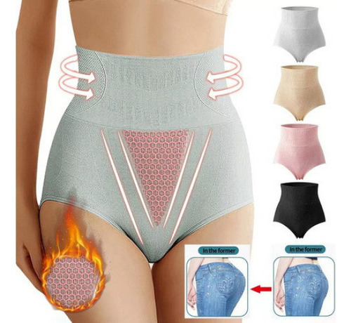 Pantalones Moldeadores Postparto-control De Barriga 5pcs