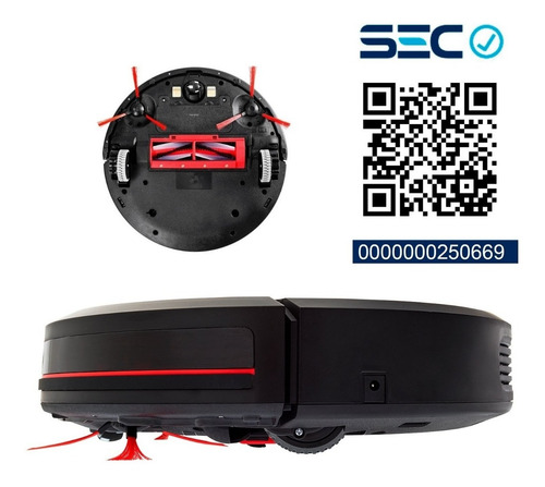 Aspiradora Robot Vileda Vr302 22w 0.5lt 65db 90min Control R