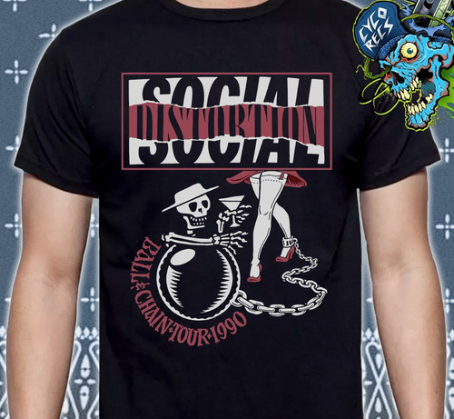 Social Distortion  Ball And Chain Tour - Punk - Rockab
