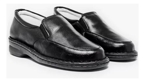 Zapato Femenino Ortopedico Pie Diabetico Cuero Legitimo Negro 35.5