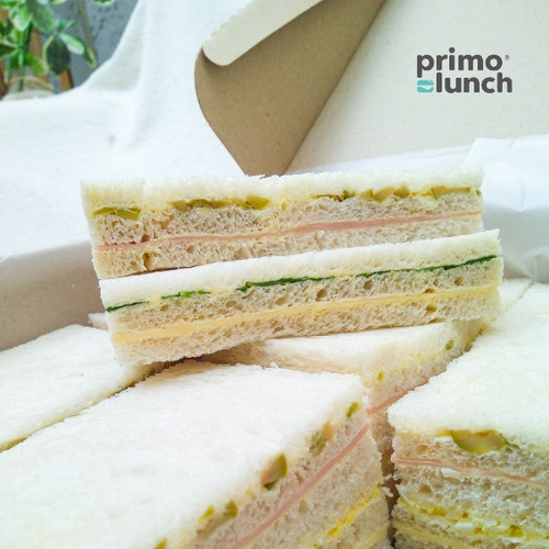 24 Triples Clásicos Catering Servicio De Lunch Eventos Caba