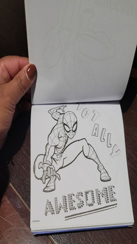 Estuche, Set Lápices Y Libro Para Pintar Spider Man Primark