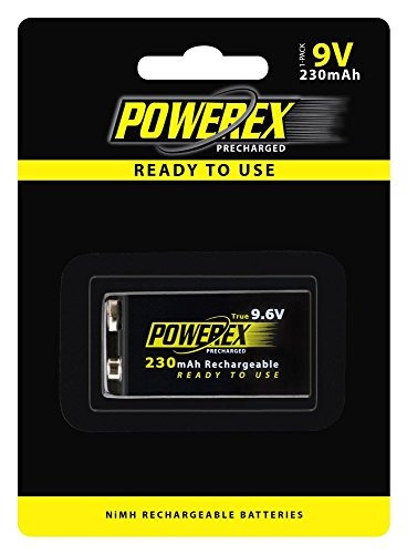 Powerex Low Self Discharge Precharged 9v(9.6v)