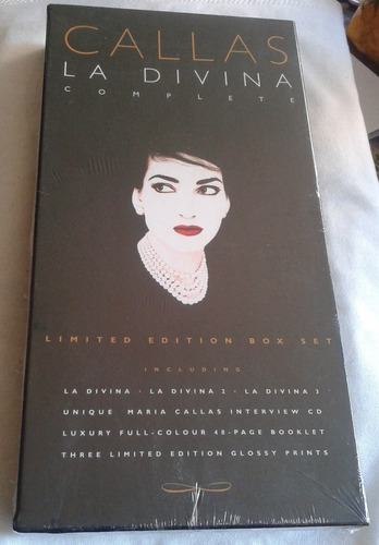 Maria Callas La Divina Complete Limited Edition Boxset Delux