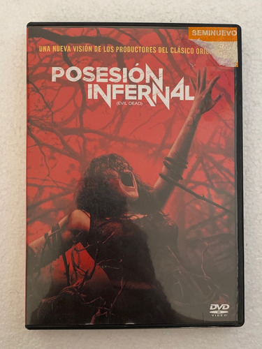 Dvd Posesion Infernal Evil Dead Jane Levy Fede Alvarez (Usado)