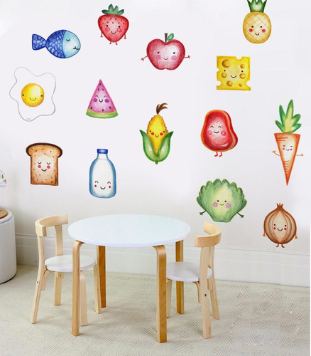 Vinilos Decorativos Comedor Infantil Adhesivos Linda Wall