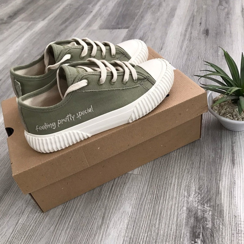 Imagen 3 de 7 de Zapatillas Feeling Musgo