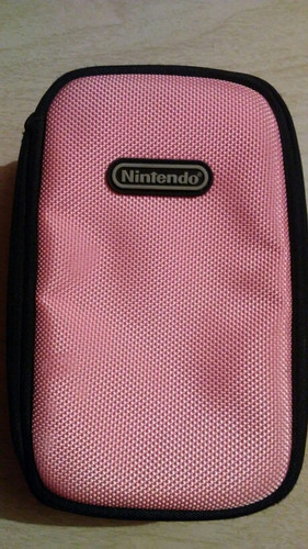 Funda Oficial Nintendo Ds Rosa Original Dsi 3ds (Usado)