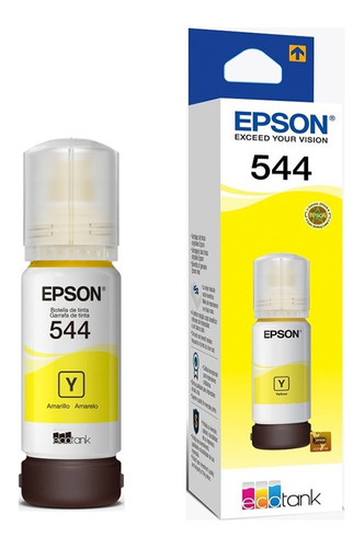 Tinta Epson Botella T544 Color Original