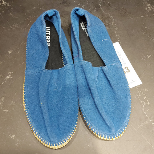 Alpargatas Jean Azul T41 Impecables (Usado)