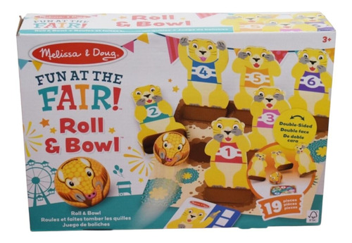 Melissa & Doug Fun At The Fair Juego Armadillos De Boliche Fun At The Fair
