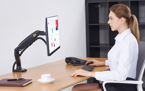 Imagen 2 de 10 de Soporte Monitor Led Escritorio De 17 A 27. Vea Video En Pc!!