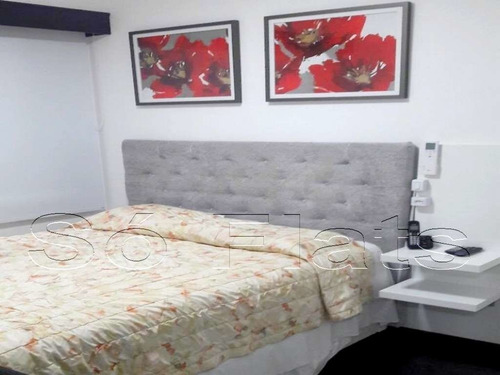 Imagem 10 de 15 de Flat Em Moema Confira ! 1 Dorm 36m² 1 Vaga - Sf33857