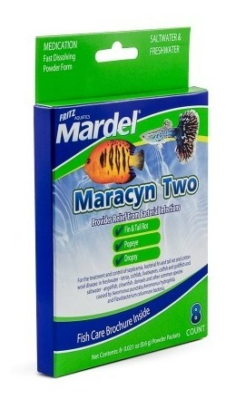 Medicamento Peces Maracyn Two 8 Dosis 