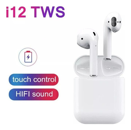 Imagen 7 de 10 de Audifonos Inalámbricos I12 Bluetooth 5.0 Tws AirPods